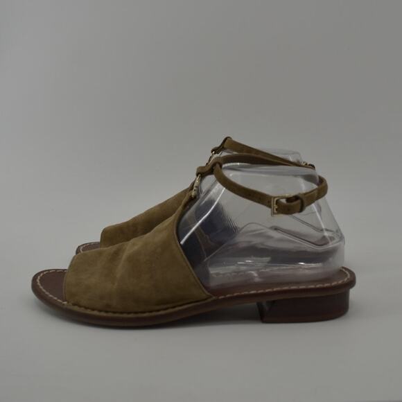 Tory Burch Gemini Link Ankle Strap Sandals Womens Flat Sz 9 - Picture 11 of 15